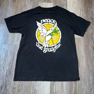 Black graphic T-Shirt tee